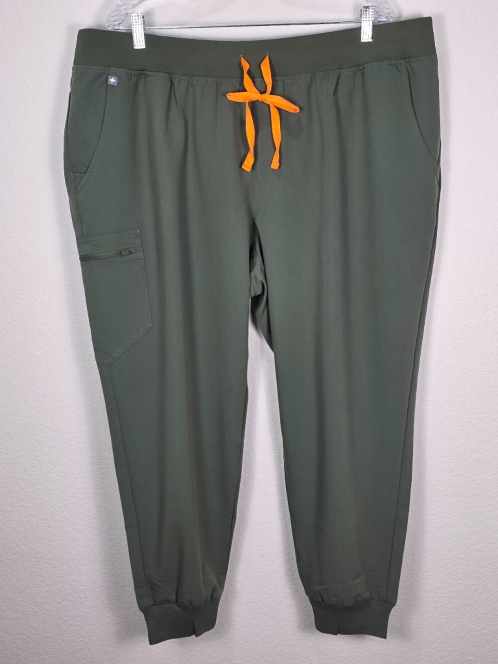 FIGS Zamora Jogger Scrub Pants Olive Green 4XLR NWT